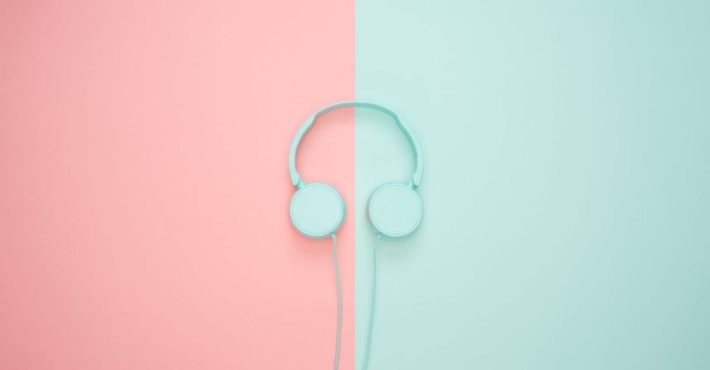 Headphones - Blue Headphone